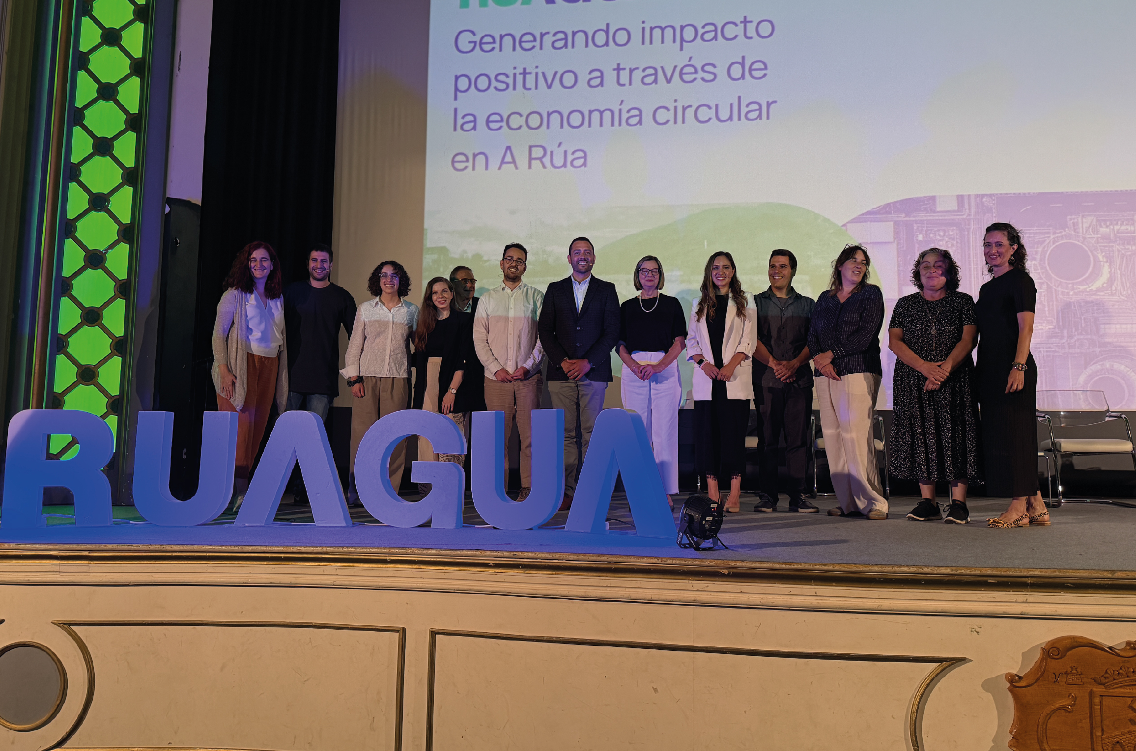 Ir a la noticia Broche de oro para el  proyecto RUAGUA: una apuesta por la gestión sostenible del agua en A Rúa
