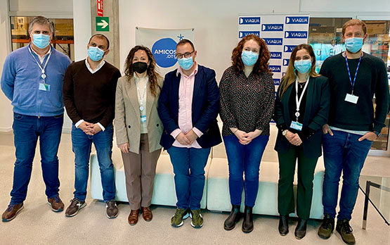 Ir a la noticia Viaqua e Fundación Amicos asinan un convenio de colaboración pola inclusión e coidado do medio ambiente