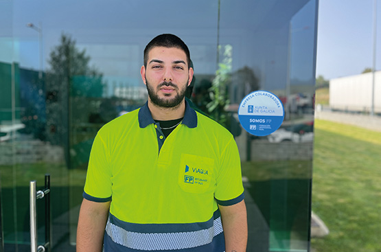 Ir a la noticia Entrevista a Mario Mosquera, estudiante de la FP Dual del Agua