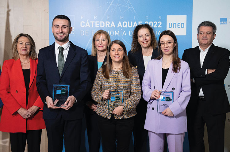 Ir a la noticia Los premios de la Cátedra Aquae 2022 destacan la digitalización, las alianzas y la inversión como la hoja de ruta para la gestión sostenible del agua