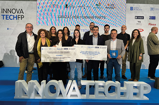 Ir a la noticia La solución al reto de Viaqua, la mejor valorada en el programa InnovaTech FP