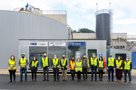 Ir a la noticia Finaliza la Unidad Mixta CIGAT Biofactoría convirtiendo la EDAR de Ourense en un referente en economía circular