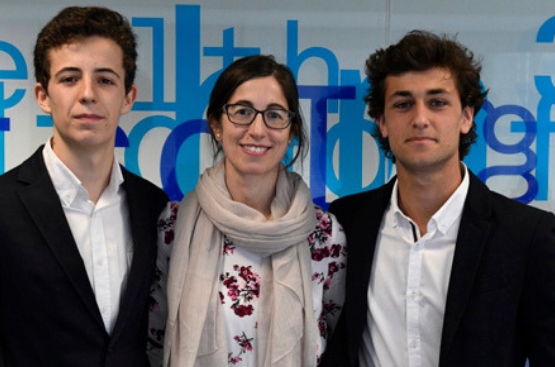 Ir a la noticia Dos estudiantes orensanos participan en Suecia en el certamen internacional del Stockholm Junior Water Prize, el ‘Nobel del Agua’ juvenil