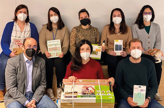 Ir a la noticia Viaqua premia a su plantilla por participar en acciones para minimizar la huella de carbono